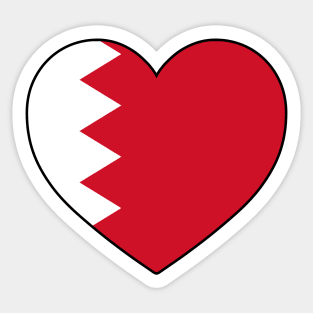 Heart - Bahrain _050 Sticker